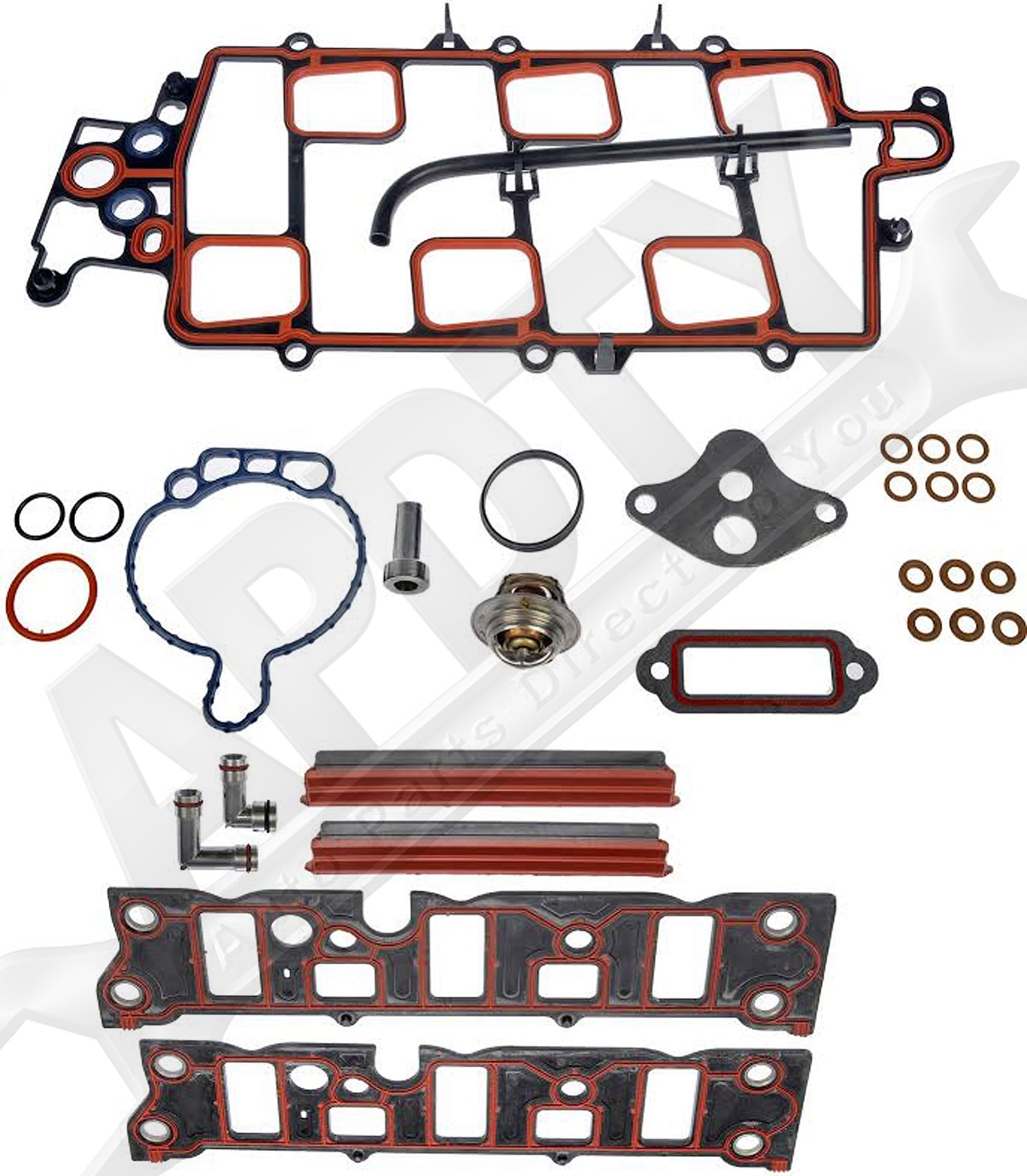Large apdty3.8l intake manifold gasket set 1